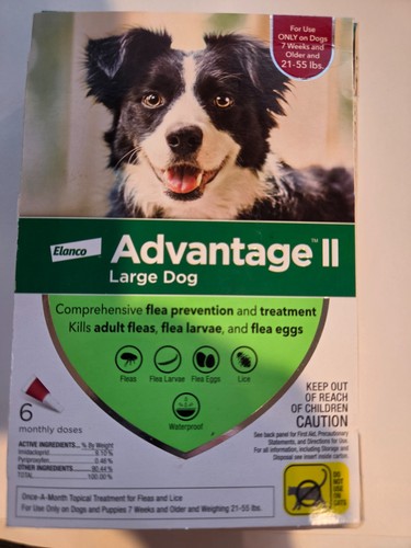 Advantage for large dog - large,