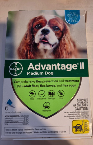 Advantage for medium dog - for,